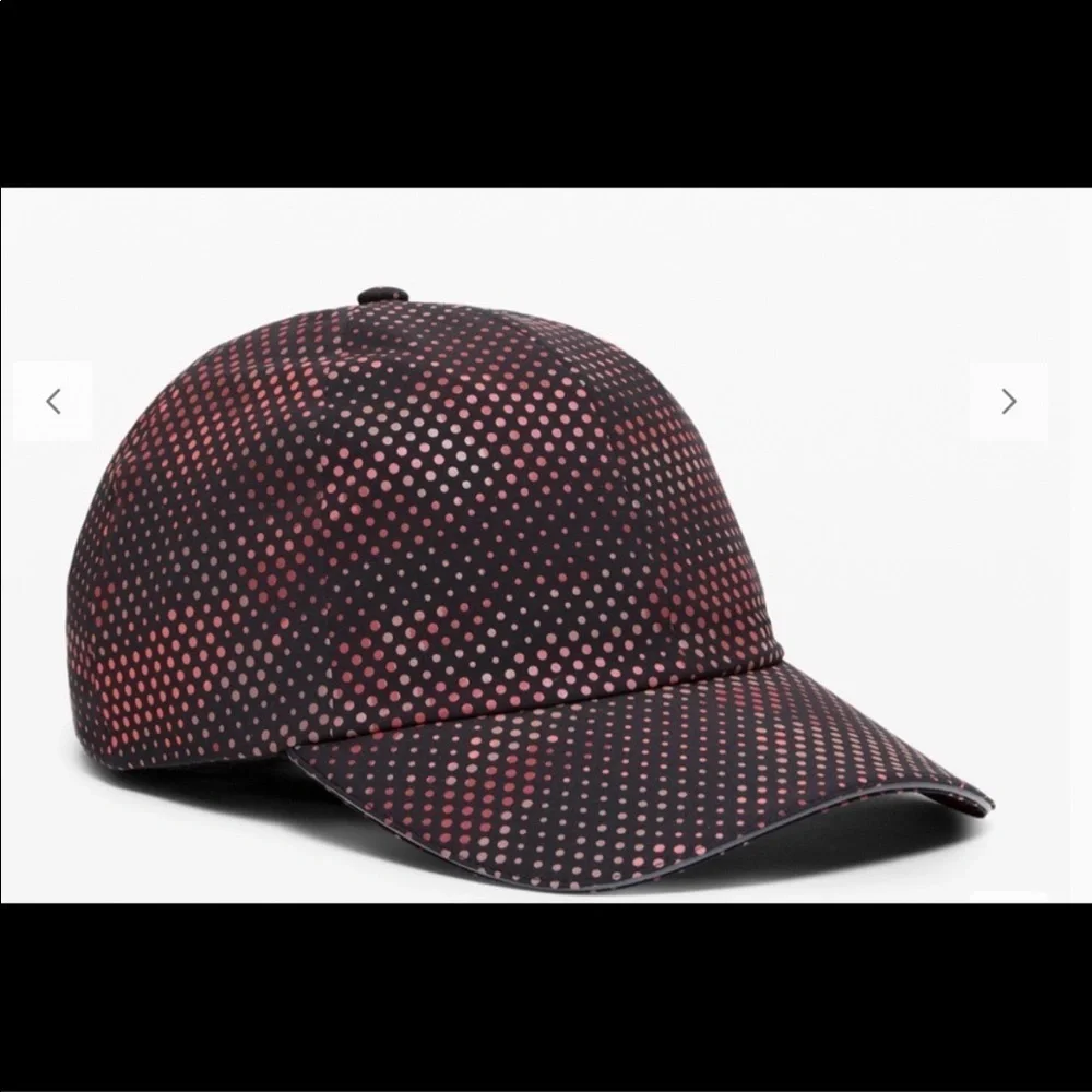 Lululemon Fast and Free Run Hat *Seawheeze in High Tempo Camo Orange Multi